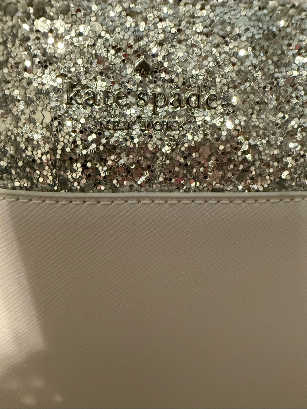Kate Spade NY Flash Glitter Tote VGUC - Picture 3 of 13